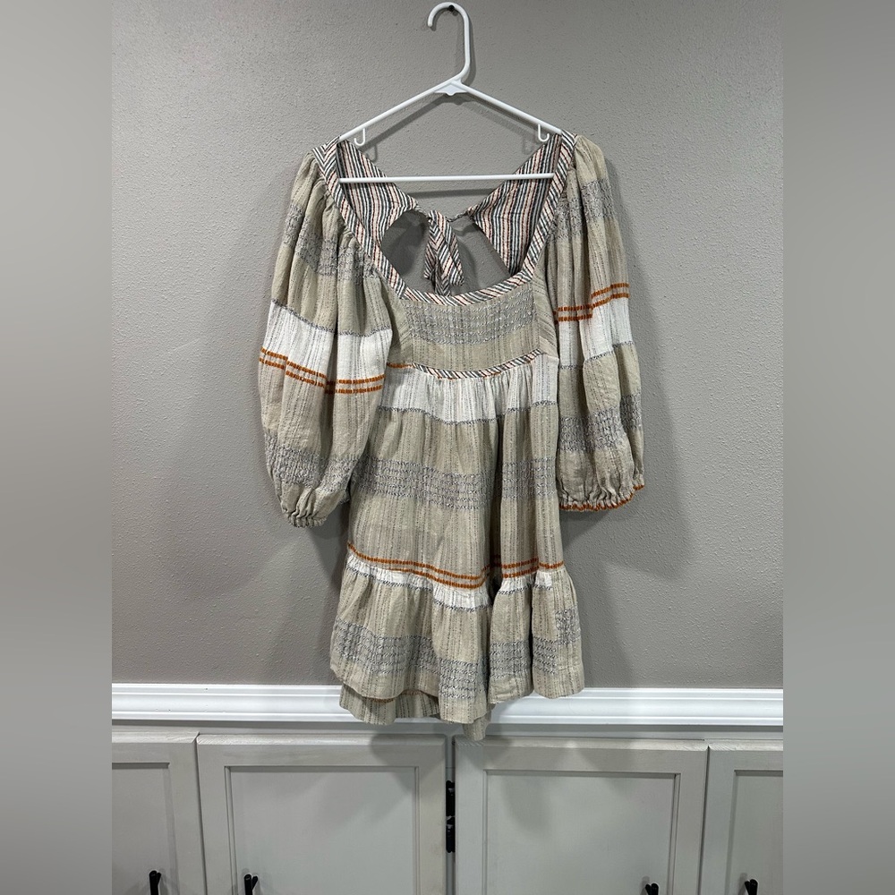 Free People All Lined Up Mini Dress - Picture 6 of 11